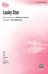 Lucky Star SATB choral sheet music cover